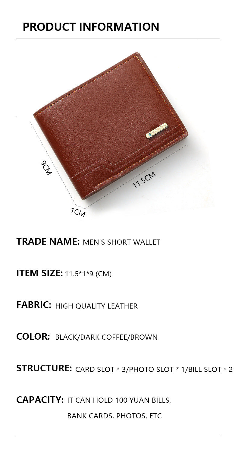 NovaLux Leather Wallet